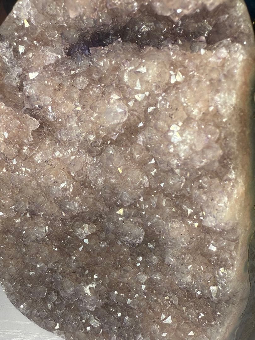 ピンクアメジストドーム　横ジオード Select by Amulet〜天然石〜