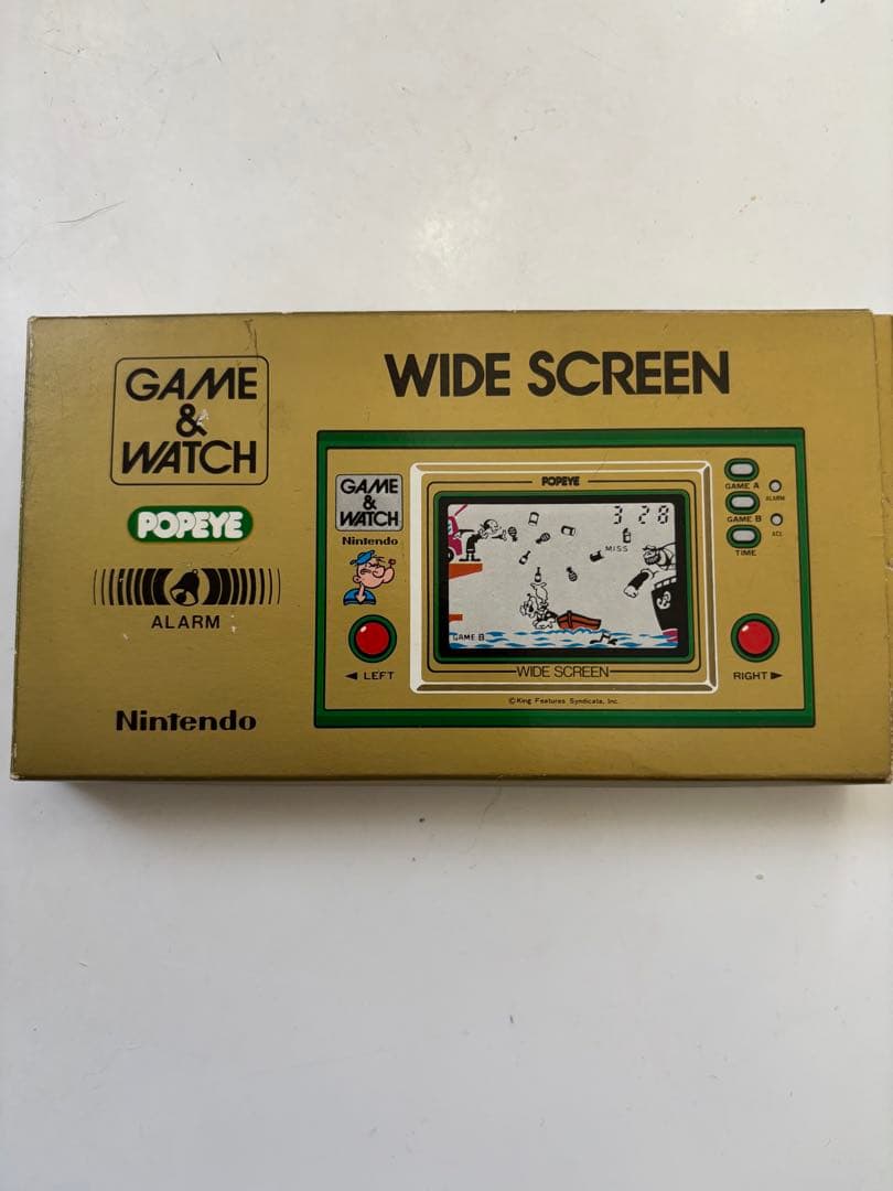 【動作確認済】Nintendo ゲームウォッチ ポパイ