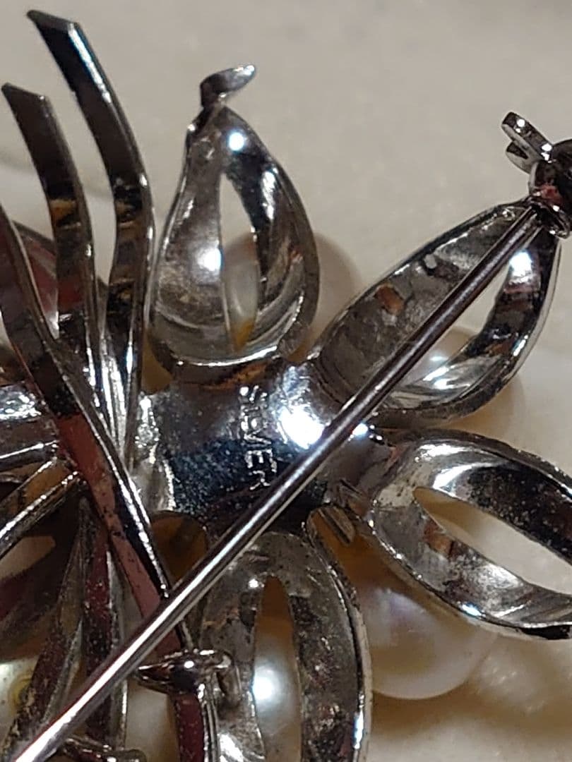 アコヤパールブローチ本真珠