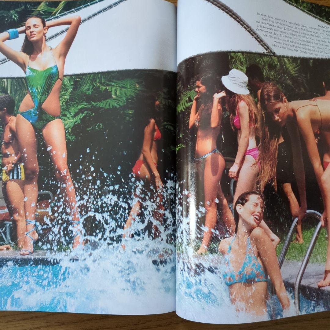 洋書 Vogue us may2000 gisel swimsuit issue