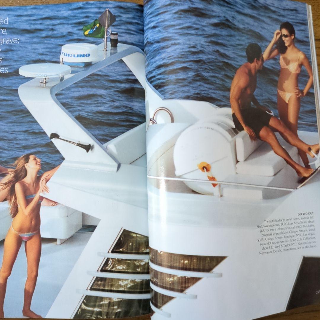 洋書 Vogue us may2000 gisel swimsuit issue