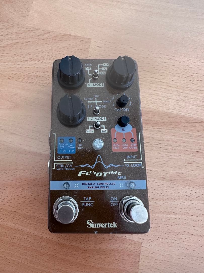 Sinvertek FLUID TIME MK II ディレイ BBD