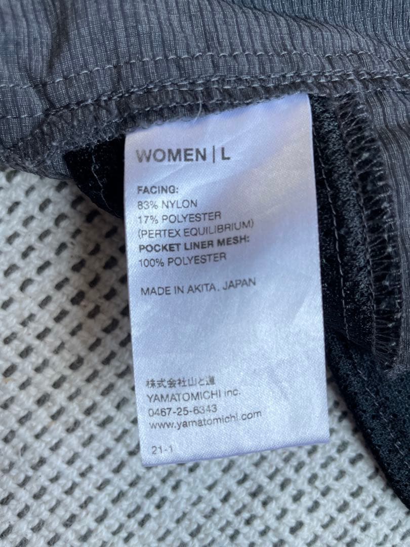 レディースL★21年製★山と道ヤマトミチライトファイブポケットショートショーツ