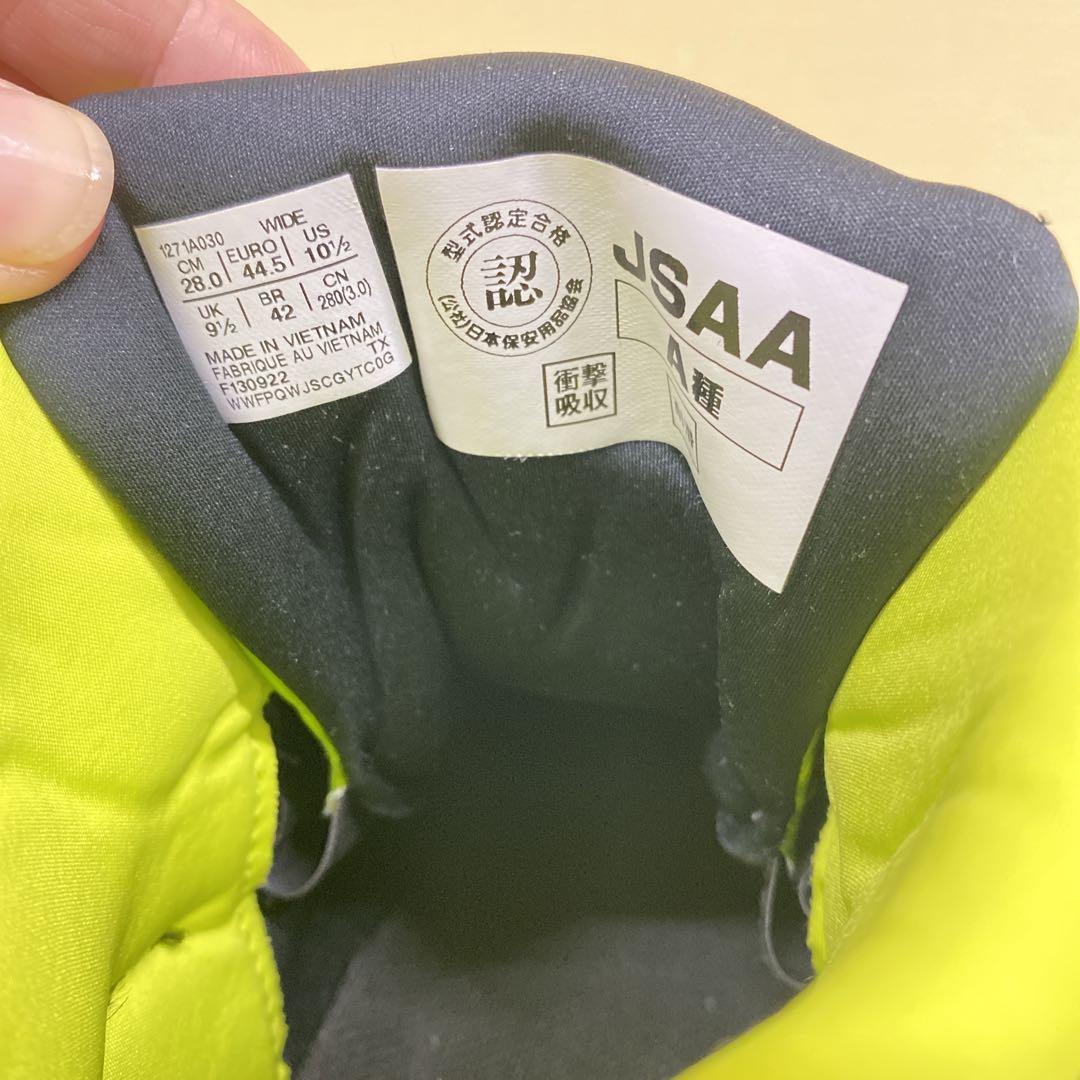 ★極美品★アシックス 限定カラー28cm WINJOB CP304 安全靴