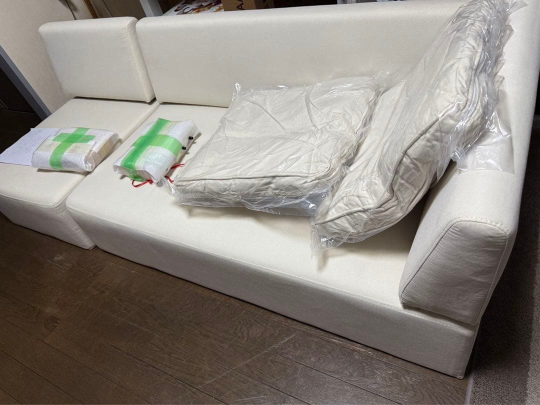 カウチソファ コーナーソファ リビングソファー洗えるカバーL字型6人