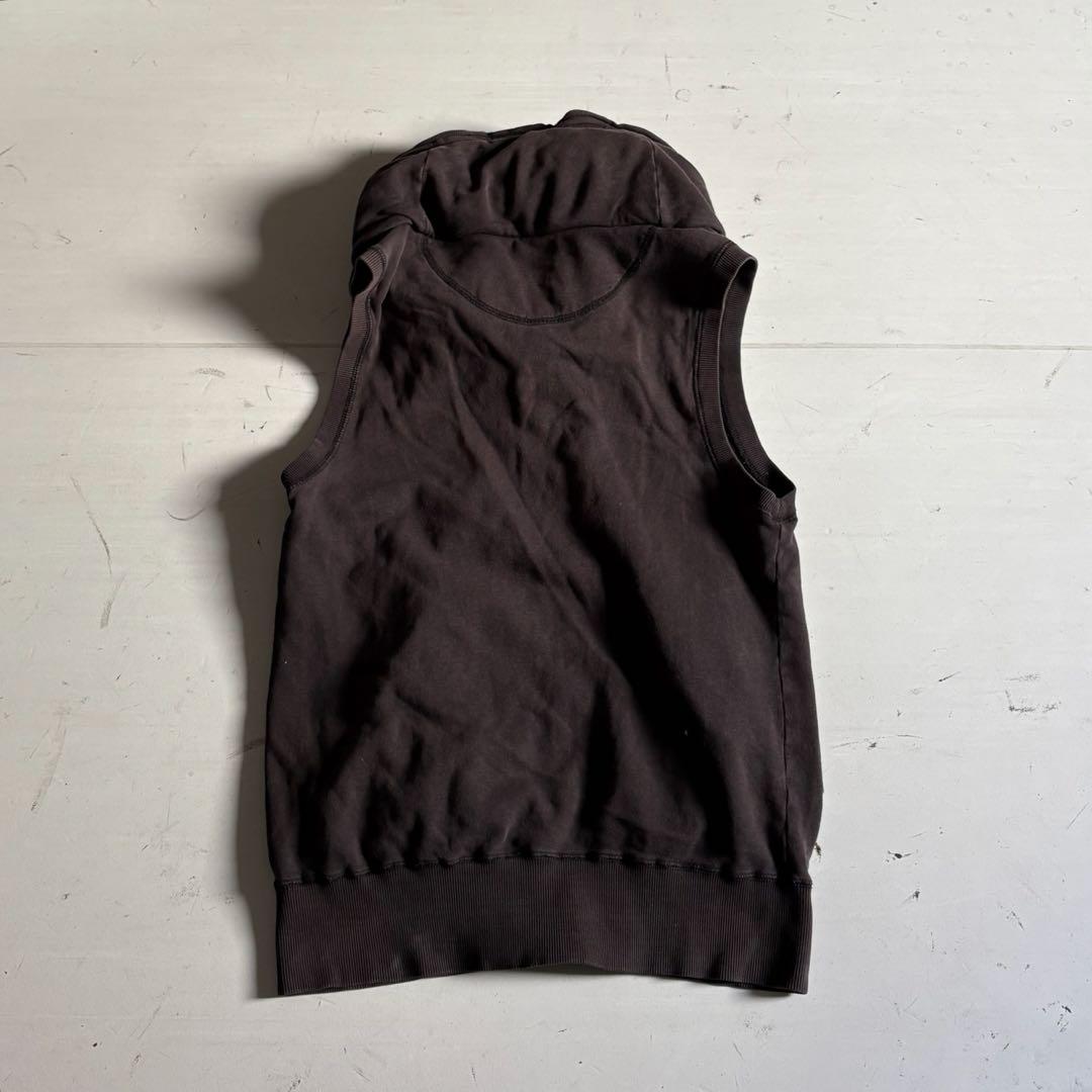 00's vintage ダブルジップ　ノースリーブベスト　アーカイブ　y2k