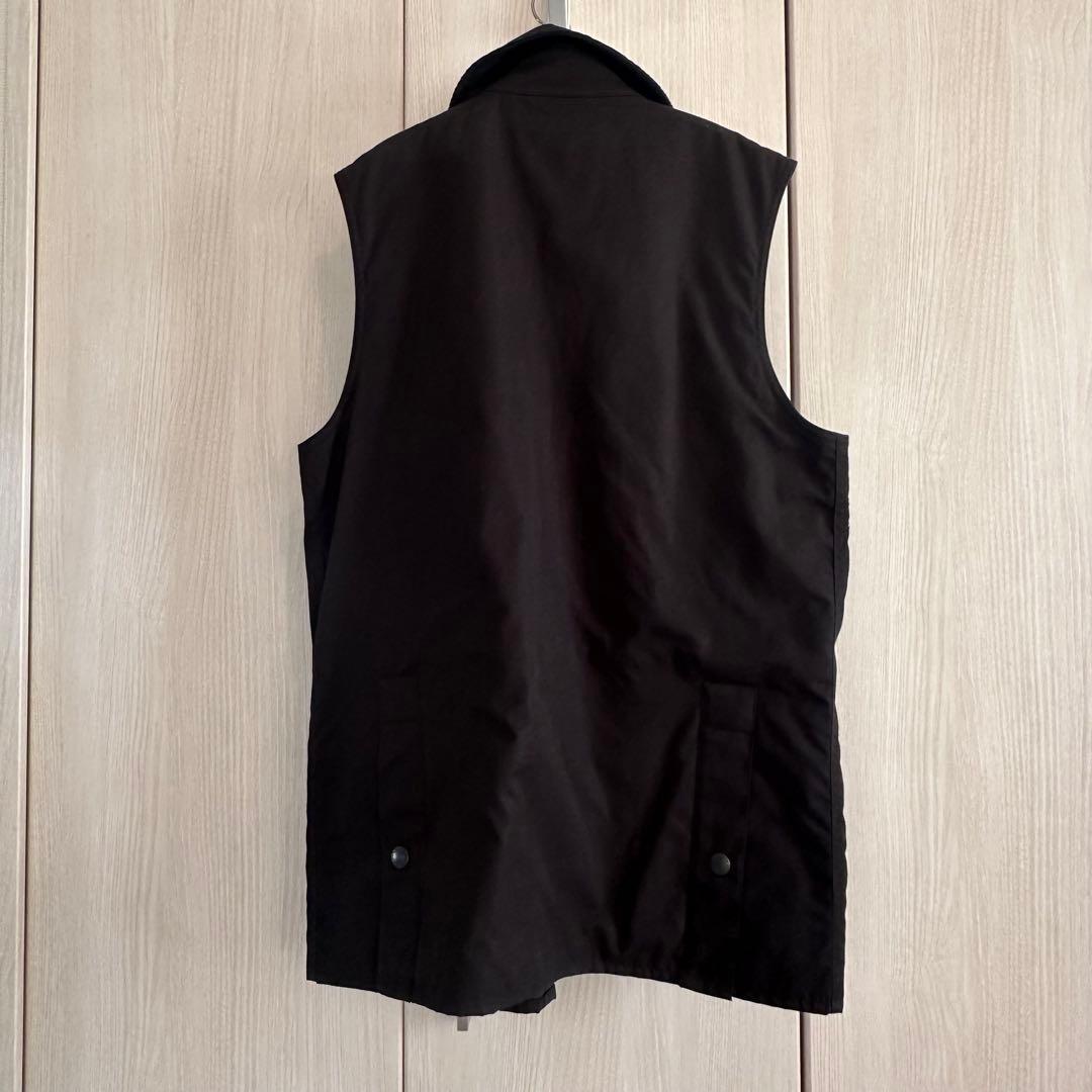 Barbour ブラック ベスト サイズ36