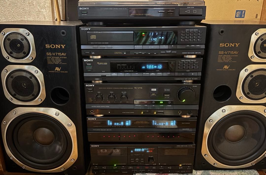 SONY ソニー LIBERTY LBT-715 動作品 メンテナンス済　送料込