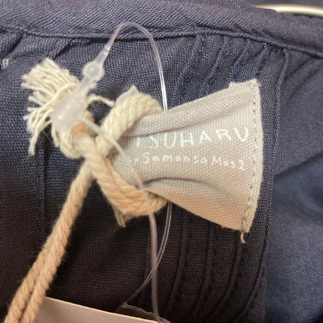 新品タグ付き✨ツハルバイサマンサモスモス リバーレース切替ワンピース 長袖ロング