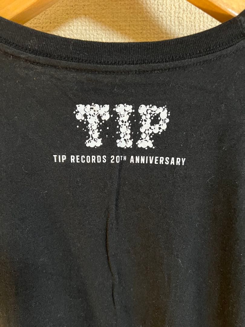 TIP RECORDS 20Th 記念 来日Tシャツ XL