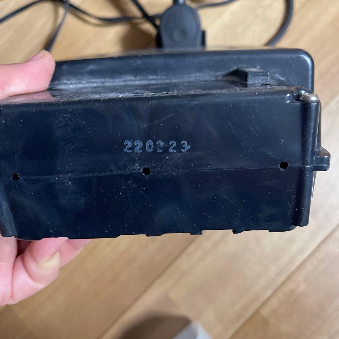 電動車椅子の充電バッテリー