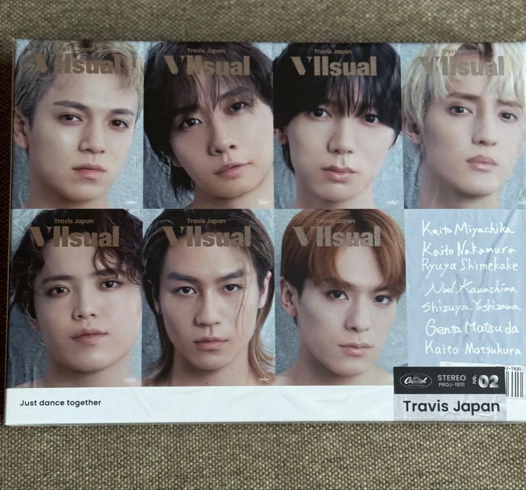 TravisJapan アルバム VIIsual FC限定盤 DVD