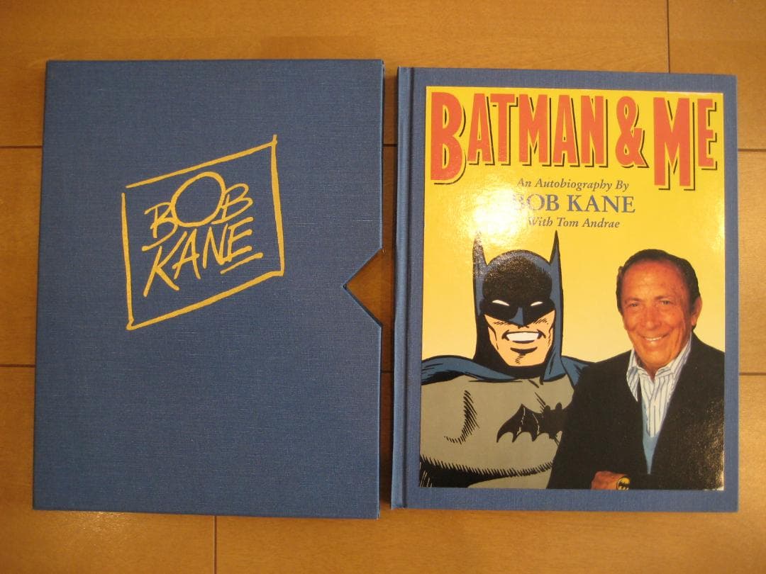 ボブ・ケイン直筆イラスト入り　バットマン　BATMAN AND ME 　限定版