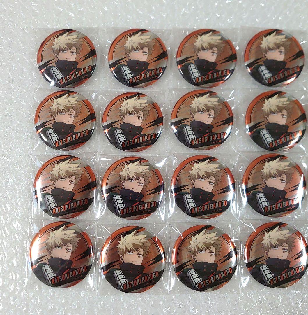 ヒロアカ　渋谷　東急コラボ　爆豪勝己　缶バッジ　購入特典　カード　ミニキャラ