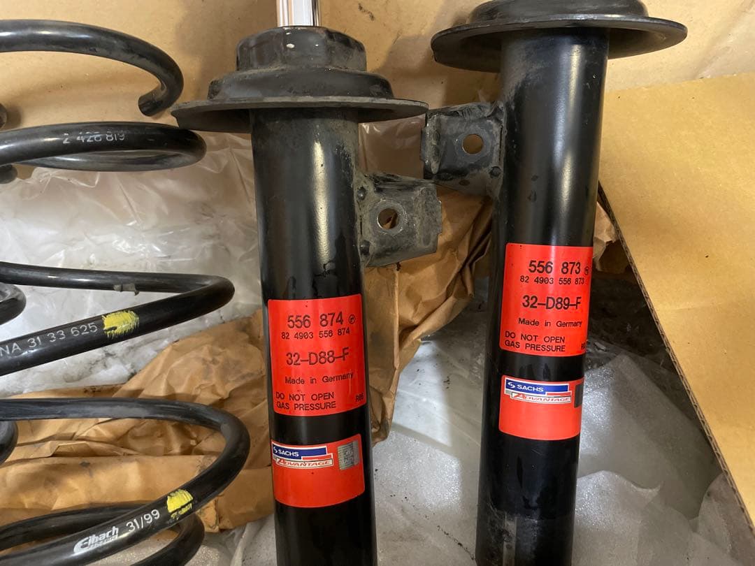  e46 ALPINA コイルスプリングとショックアブソーバーセット