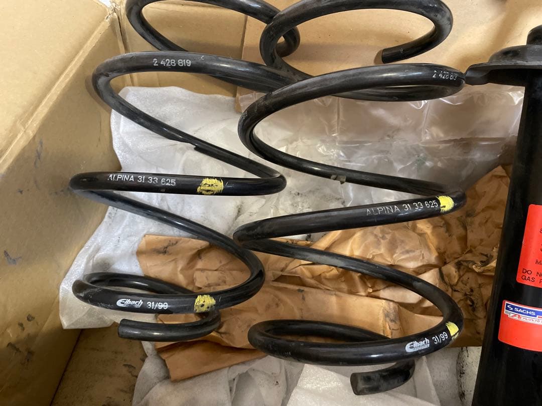  e46 ALPINA コイルスプリングとショックアブソーバーセット