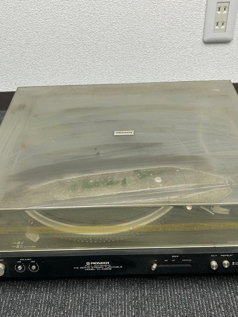 Pioneer PL-A350B ターンテーブル