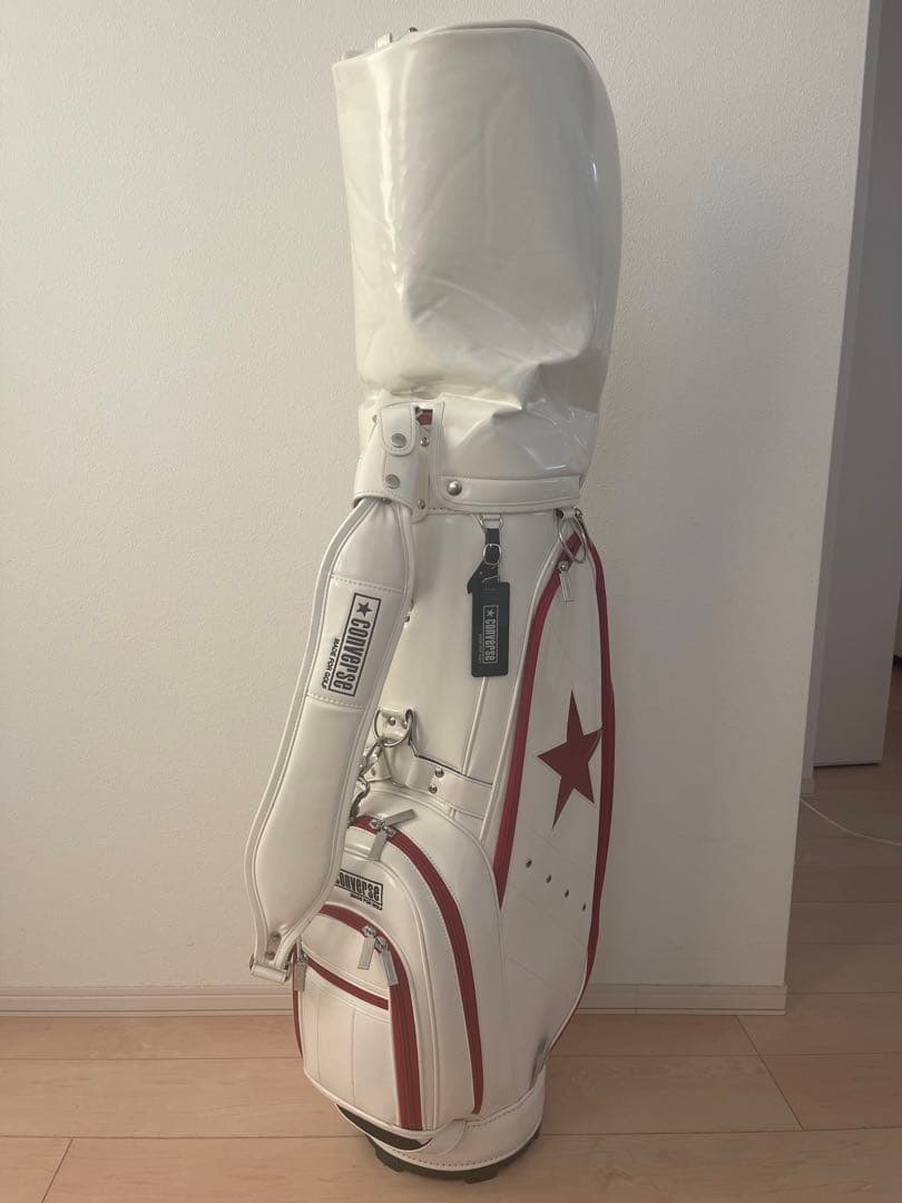 CONVERSE ホワイト キャディバッグ