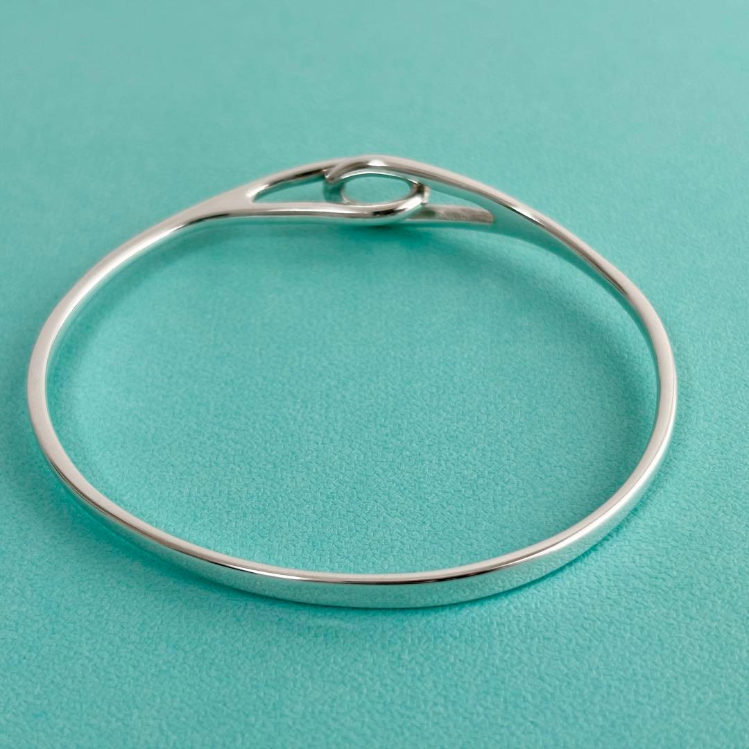 ティファニー バングル ダブルループ シルバー