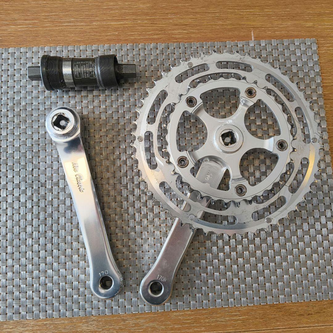 COLNAGO (コルナゴ)REZZO クランク50-34t セット。