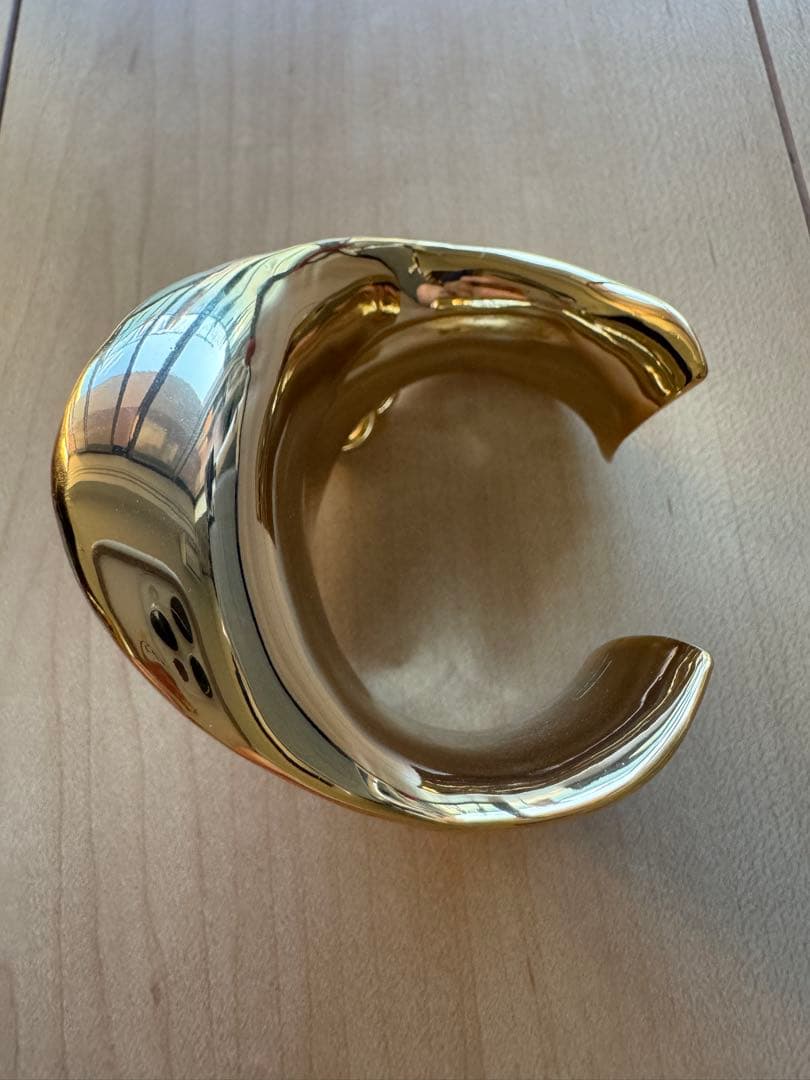 ETRE TOKYO ディストーションカーブフォームリングバングル美品