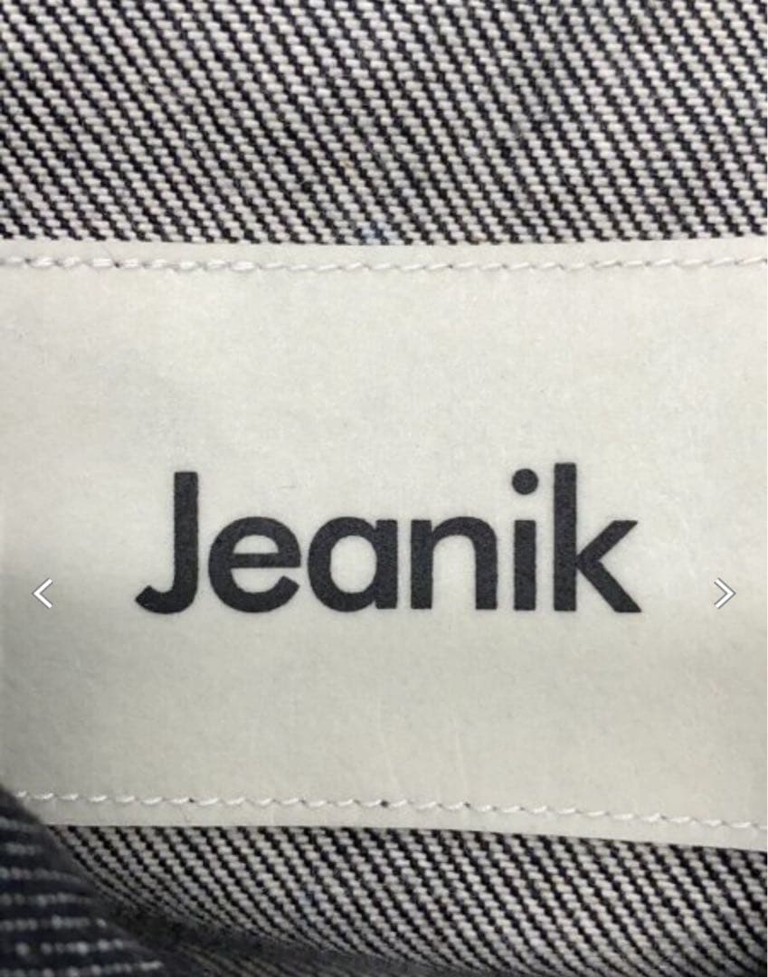 jeanik 2nd ジーニック デニムジャケット Ｌ