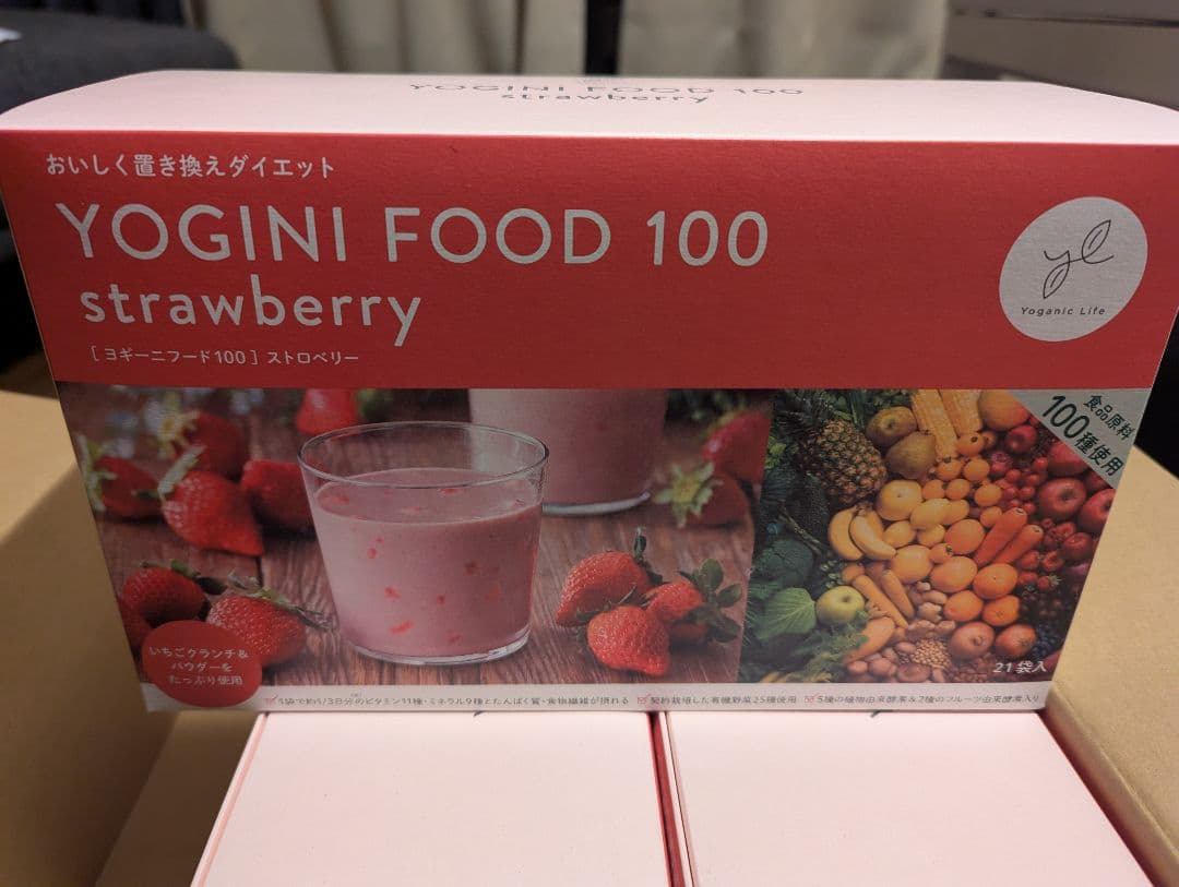未開封LAVA ヨギニーフード100 ストロベリー 3箱＋Protein1袋