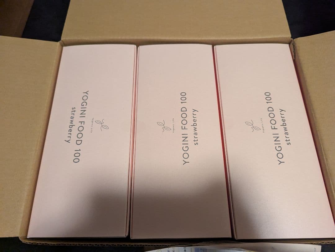 未開封LAVA ヨギニーフード100 ストロベリー 3箱＋Protein1袋