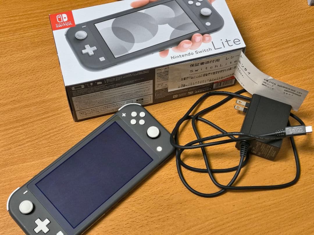 Switchライト 本体 箱付き グレー