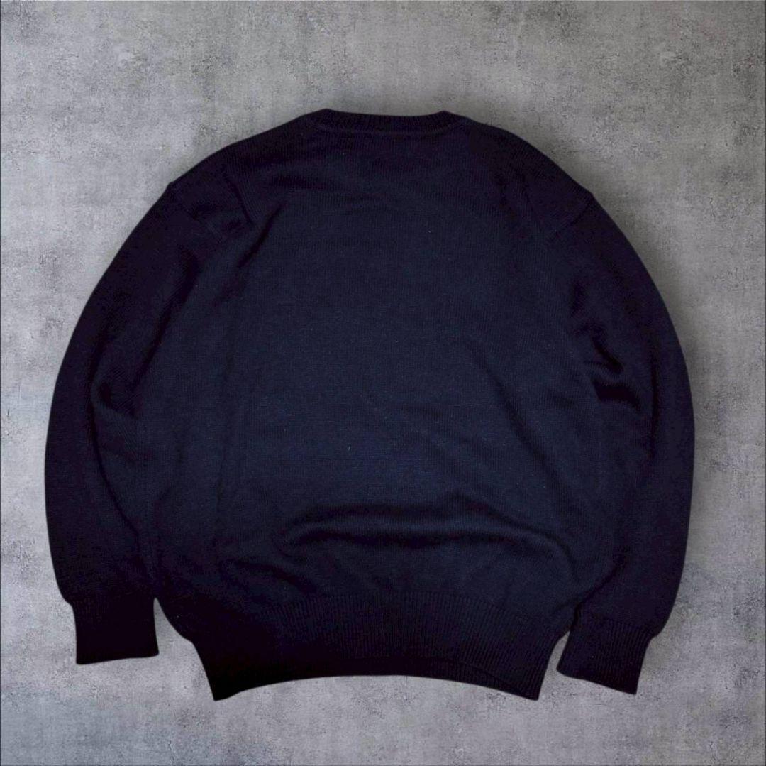 【美品】BURBERRY バーバリー ニット セーター ベア くま アンゴラ混