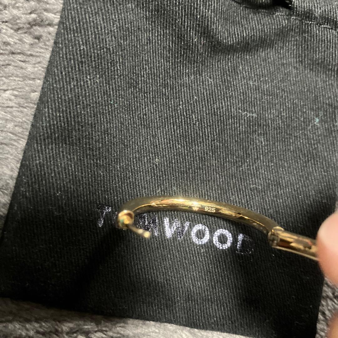 トムウッド　classic hoop large gold ピアス　金