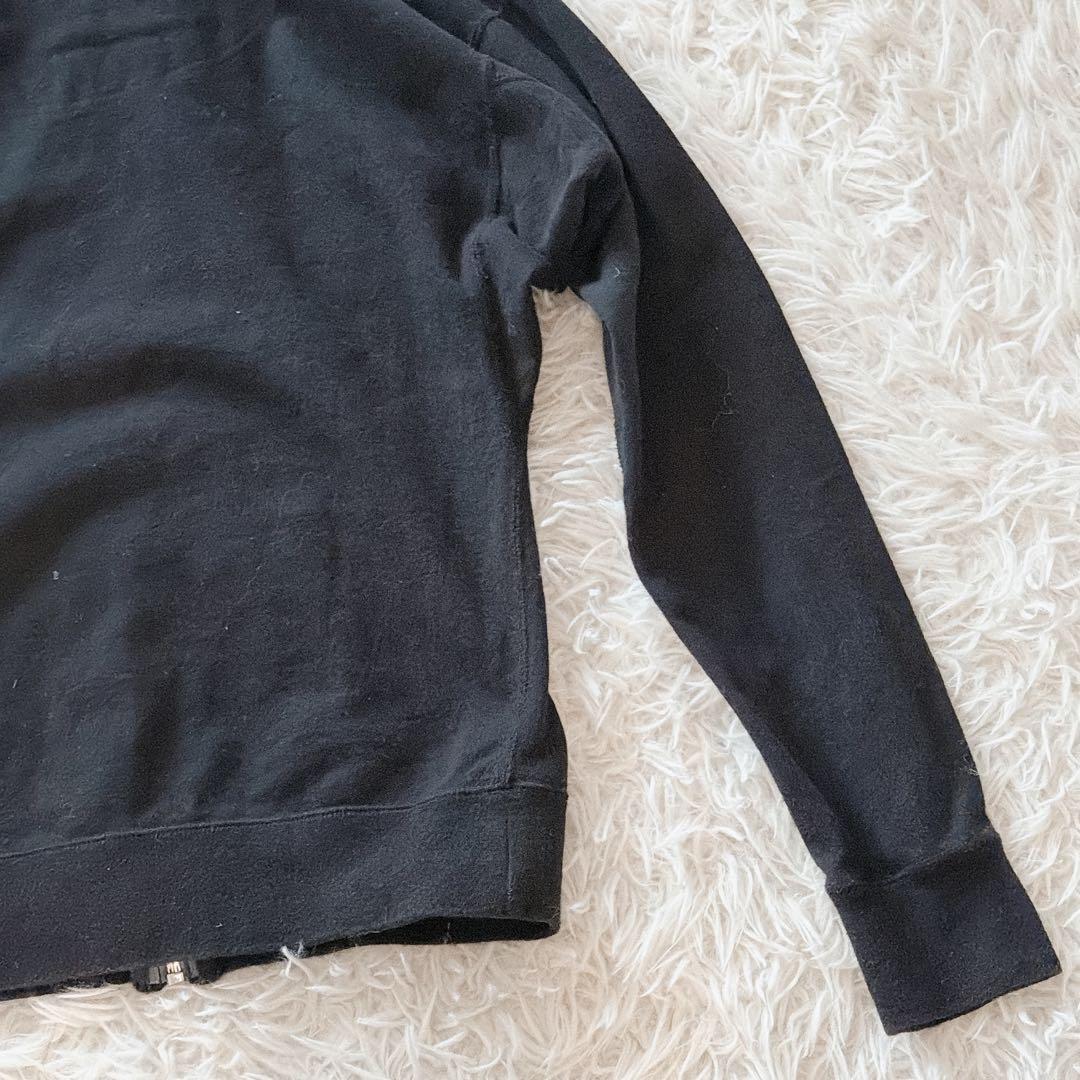 ヴィヴィアンウエストウッド パーカー フルジップ オーブ刺繍 ブラック 黒