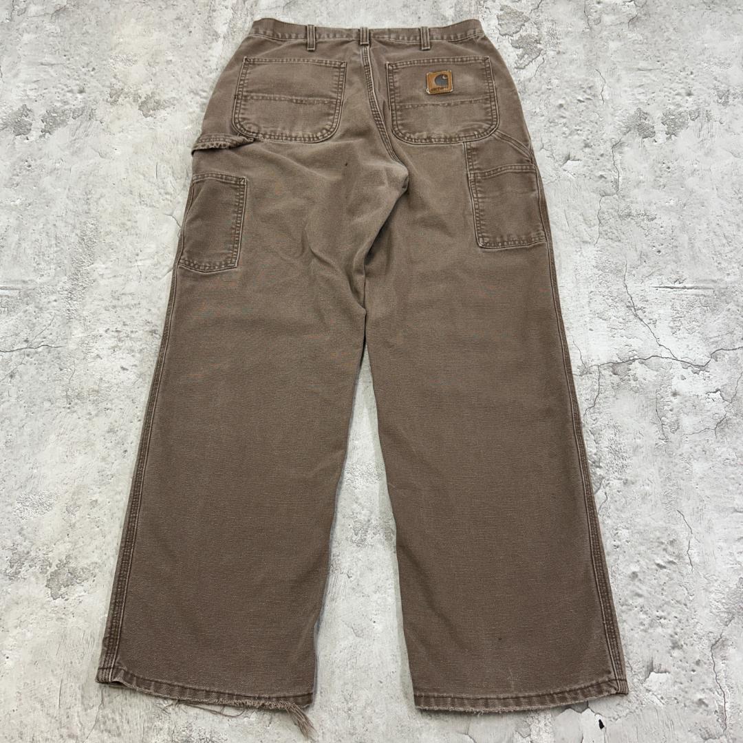 わ*ぬ様 カーハート　ダック　ペインターパンツ　雰囲気抜群　ボトムス　古着　ブラ