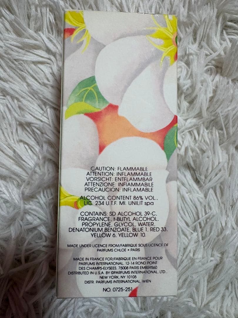 【廃盤・希少】Chloé クロエ ナルシス 50ml オーデコロン