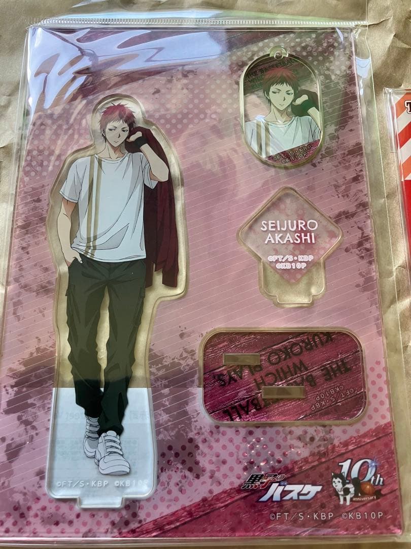 黒子のバスケ　赤司征十郎　缶バッジ　アクリルスタンド　まとめ売り