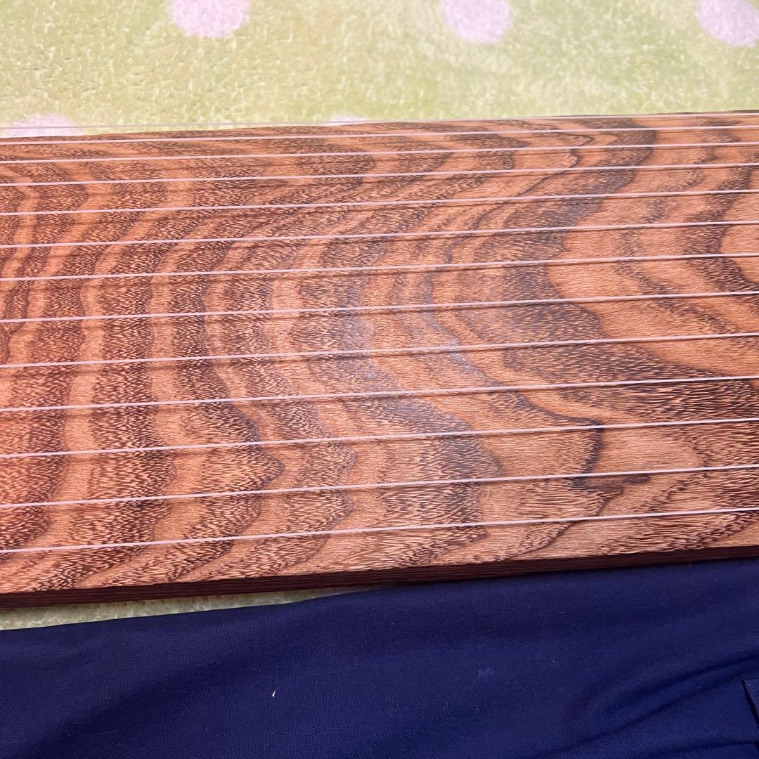 【入門用】木製琴 波模様 スタンド付き