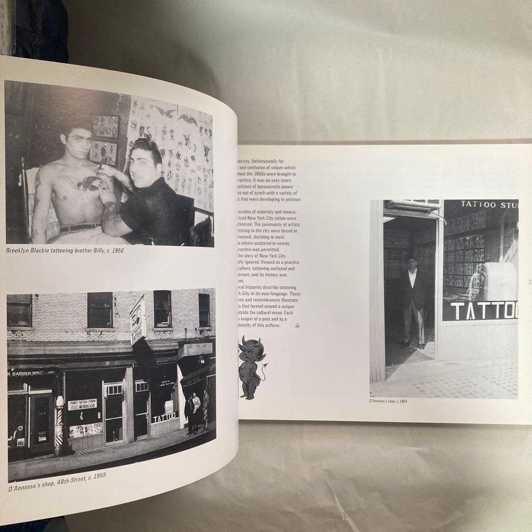 New York City Tattoo アメリカ　刺青　洋書　英語　匿名配送