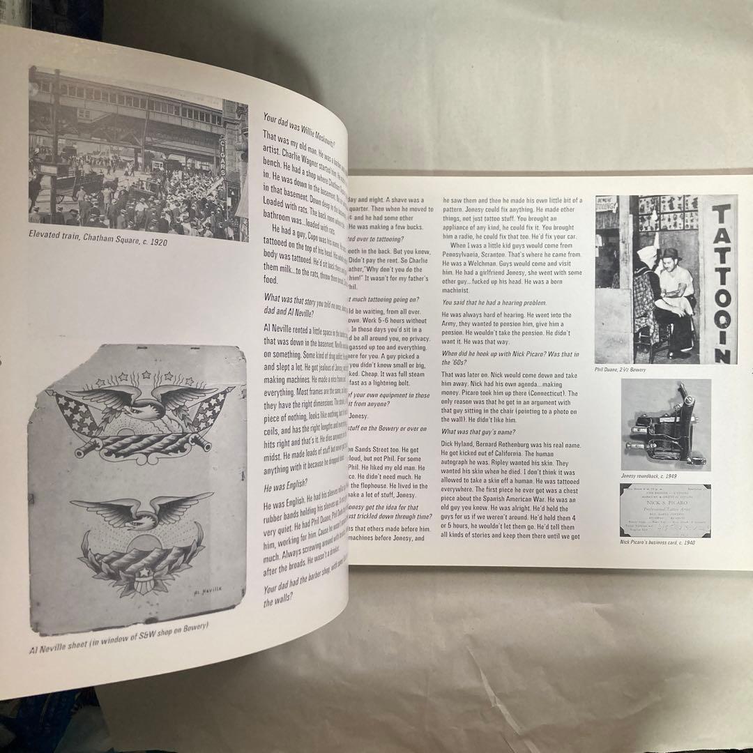 New York City Tattoo アメリカ　刺青　洋書　英語　匿名配送