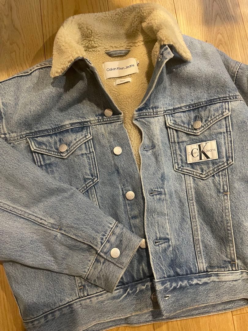   クラッシックボアデニムジャケット