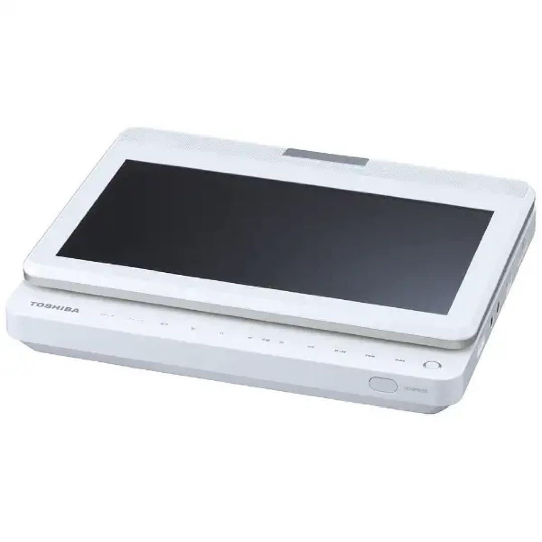 TOSHIBA ポータブルブルーレイディスクプレーヤー ホワイト シルバー