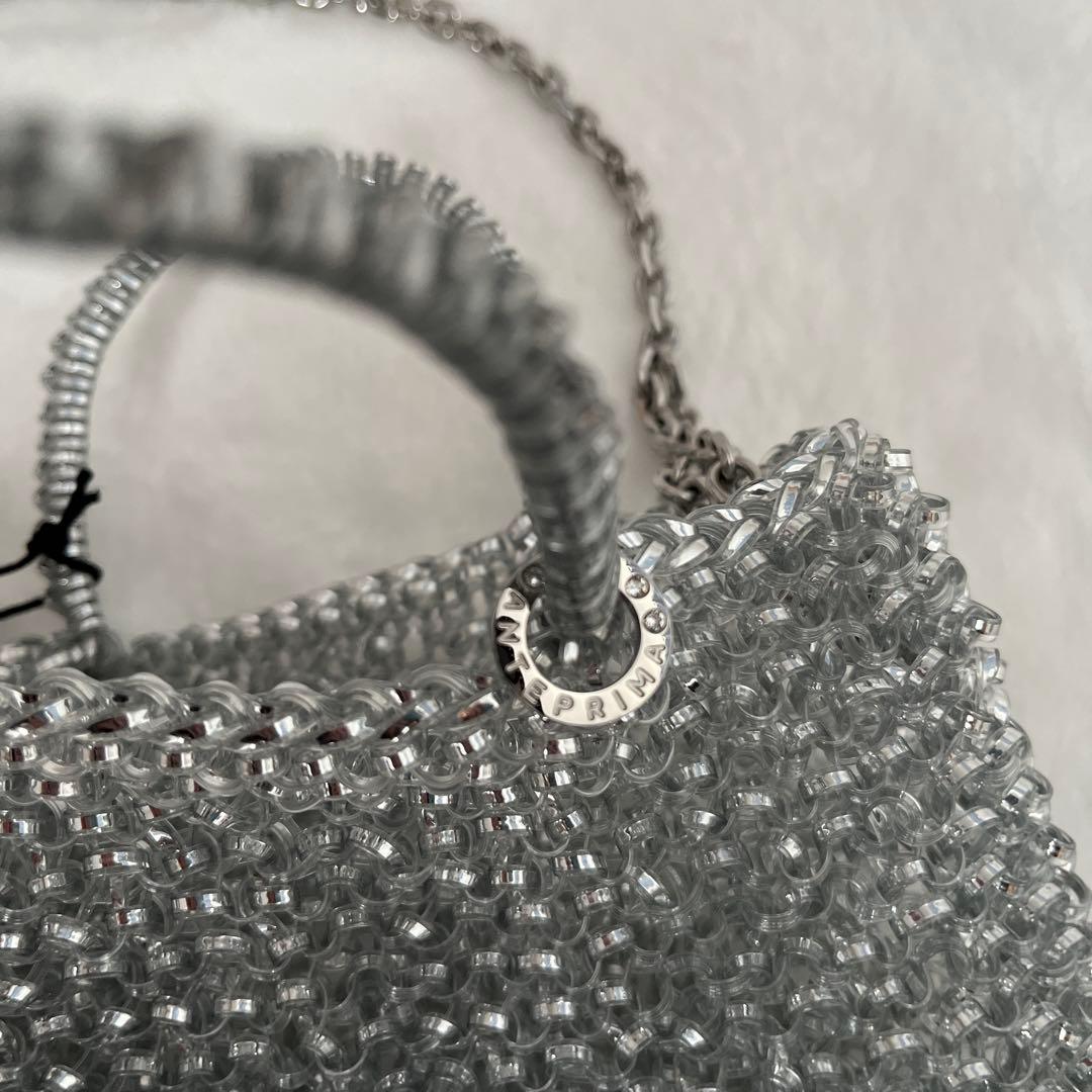 ★新品★ ANTEPRIMA アンテプリマ　ミニアトゥーラ　人気カラーシルバー