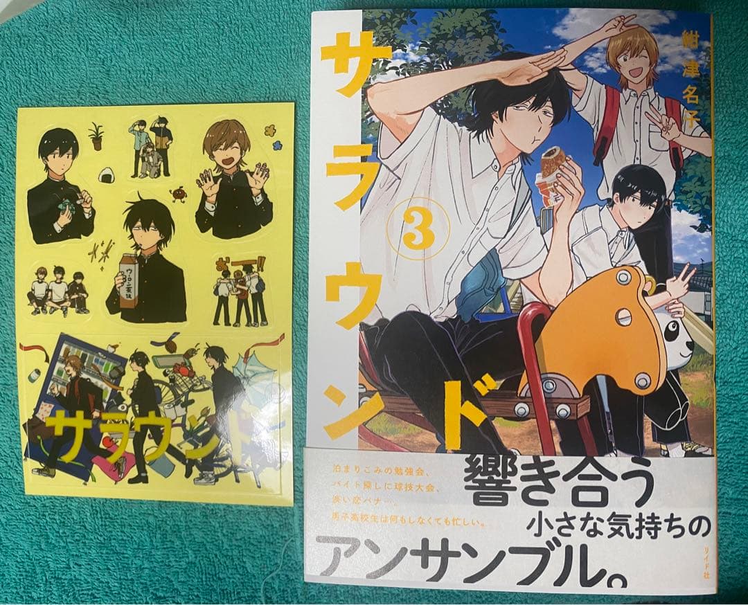 サラウンド 3 紺津名子 直筆イラスト入りサイン本 新品未読品 特典付き 2