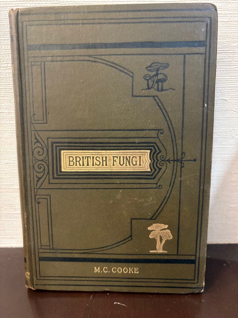 洋書 British Fungi by M. C. Cooke
