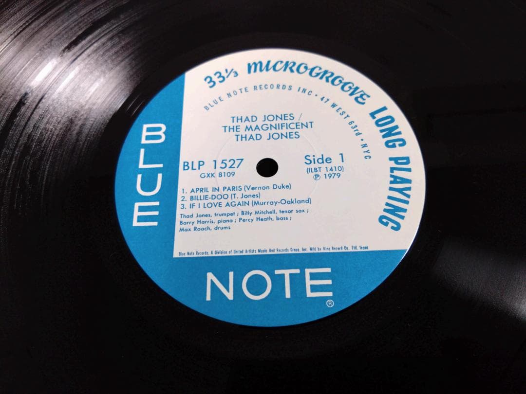 The Magnificent Thad Jones LP(レコード)