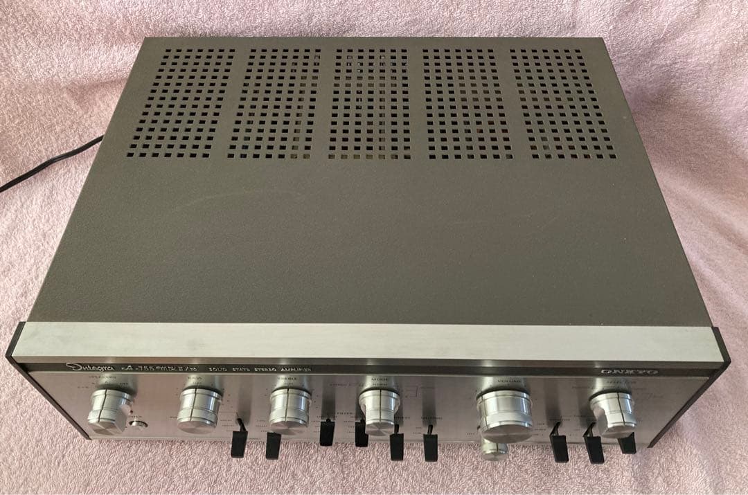 マツモトリナ　⭐️動作品！　ONKYO プリメインアンプ A-755MkⅡ