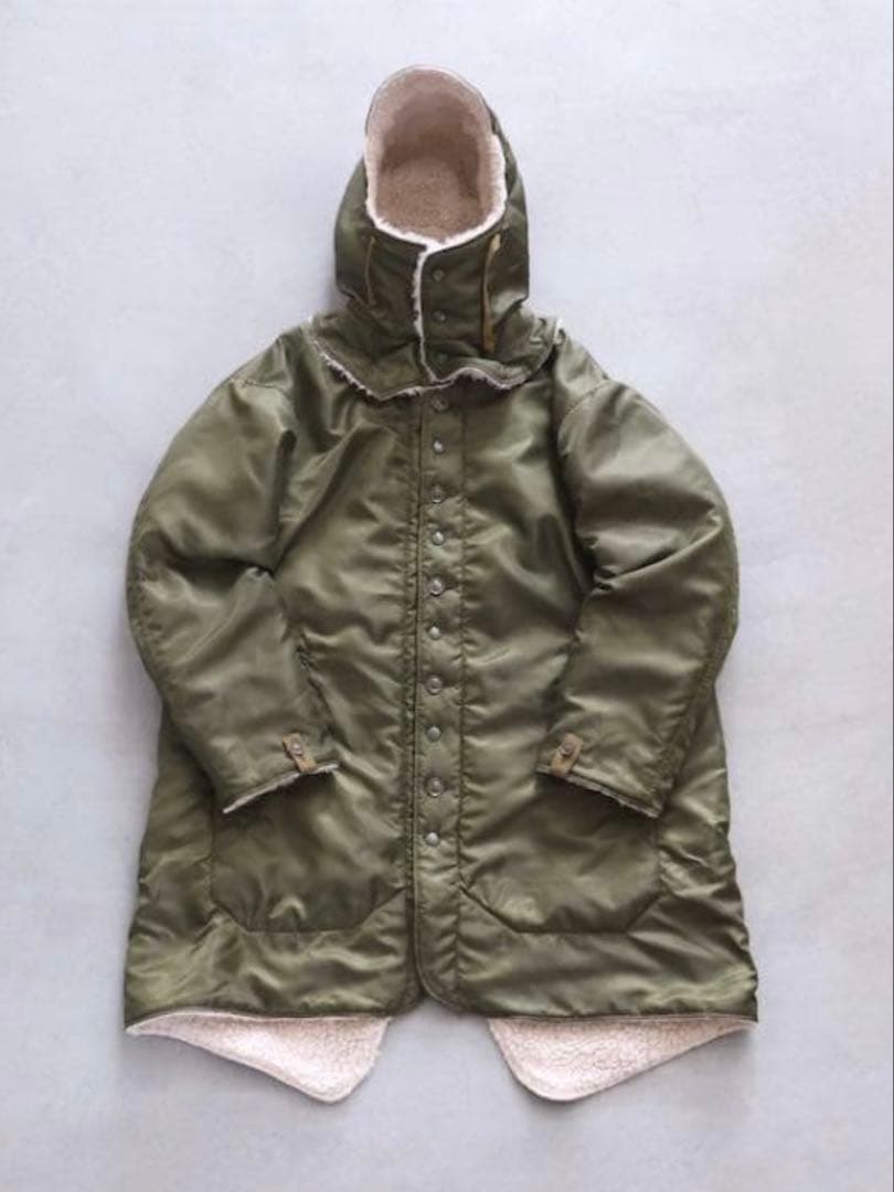 エンジニアードガーメンツ liner jacket M-65 モッズコート S