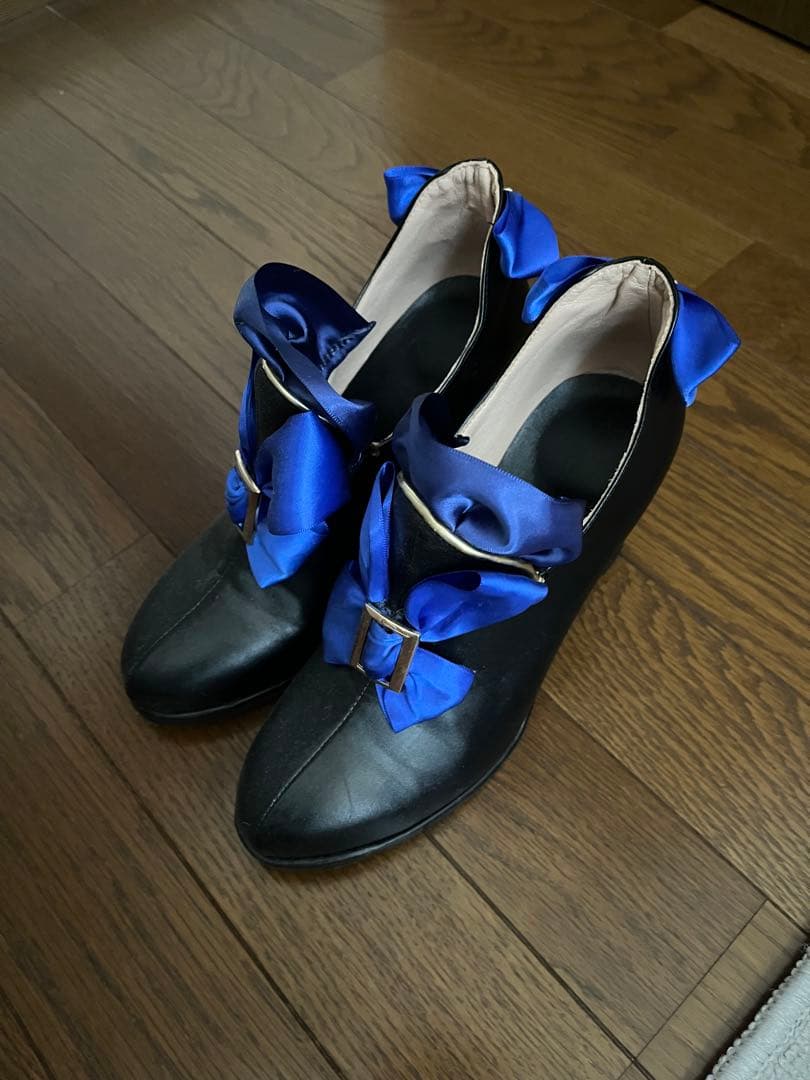 ウィッグ・靴あり S 原神 フリーナ ウーシア 黒ver コスプレ 衣装