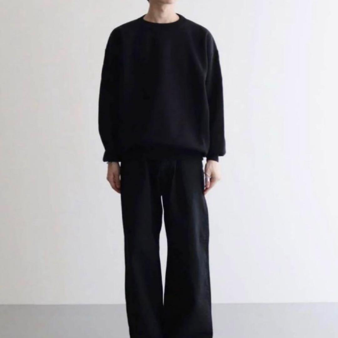 タグ有り AURALEE smooth soft sweat p/o