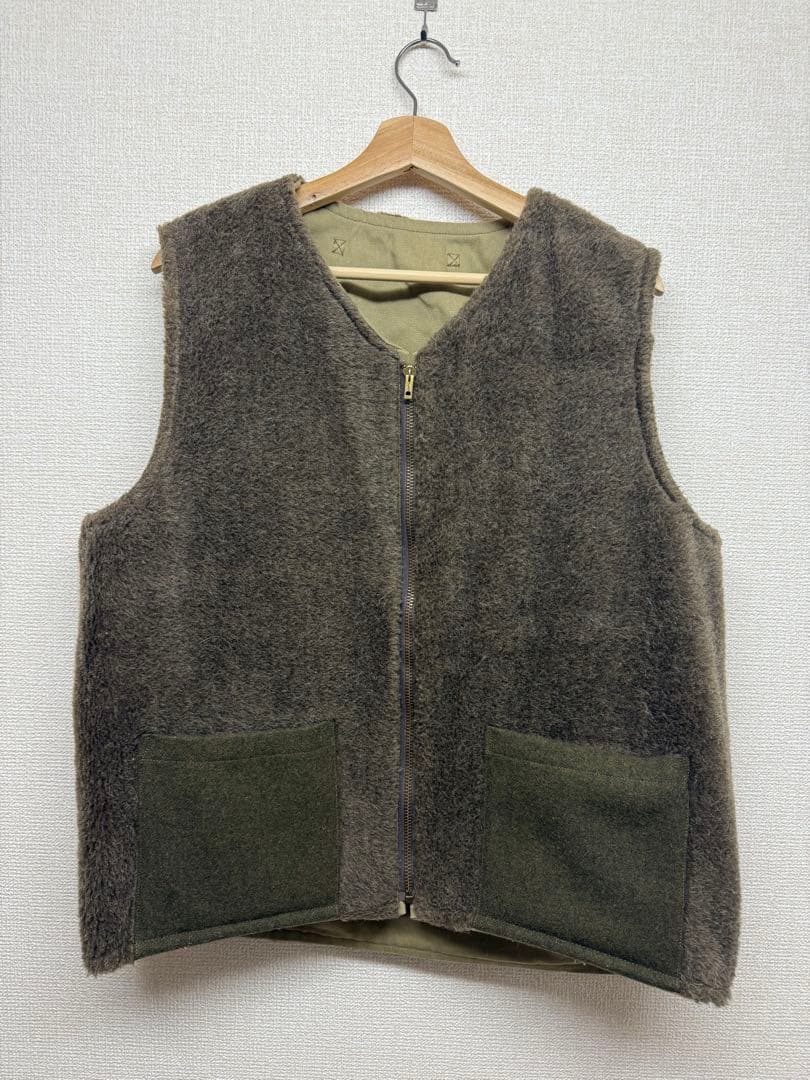 ナイジェルケーボン　デッキベスト　50 L us navy 40s