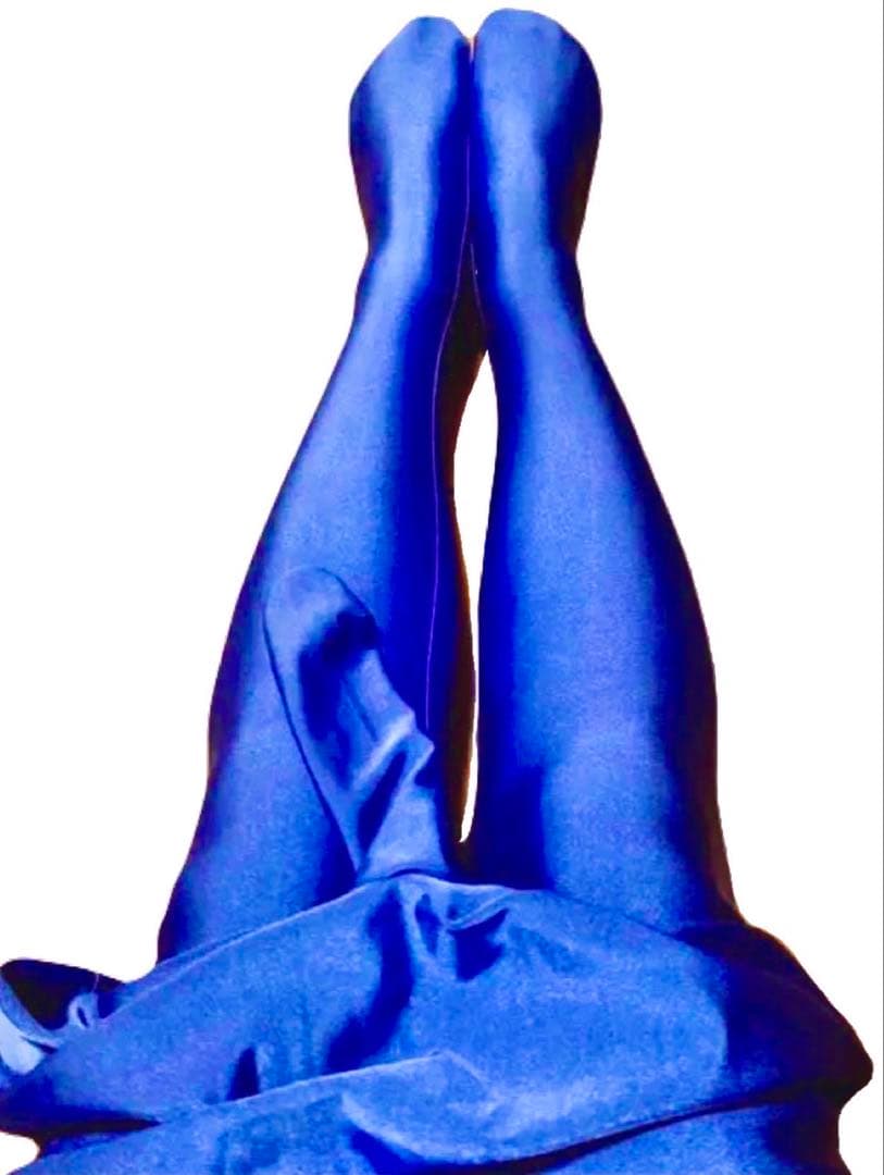 即購入OK。Mサイズロイヤルブルー男性凸仕様ゼンタイフルフェイスマスク全身タイツ